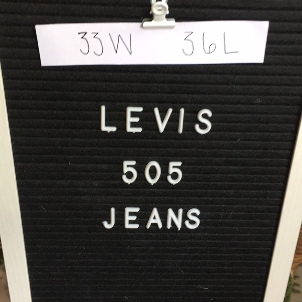 Levi’s 33x36 505